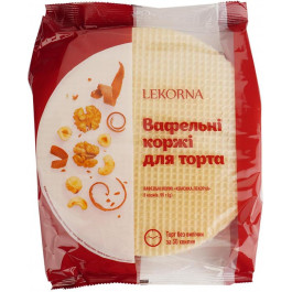   LEKORNA Коржі вафельні  Класика для торта, 90 г (583864) (4820143330019)