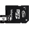 TEAM 64 GB microSDHC UHS-I Class 10 Team Black + SD-adapter (TUSDX64GCL10U03) - зображення 1