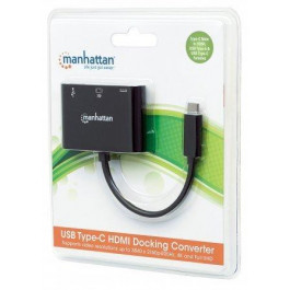   Manhattan USB-C HDMI Docking Converter (152037)