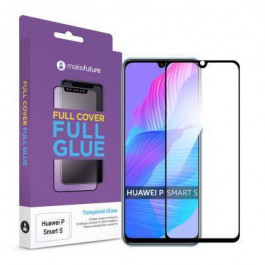   MakeFuture Защитное стекло Full Cover Full Glue для Huawei P Smart S Black (MGF-HUPSS)