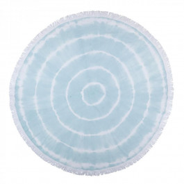   Barine Home Полотенце пляжное Pestemal Swirl Roundie Mint Barine размер 150х150 см (svt-2000022244435)