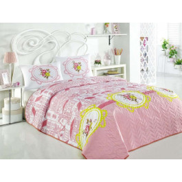   Eponj Home Покрывало Sirin pembe, Розовый, Евро, 200х220 см, 50х70см (2шт) (2000022095235)