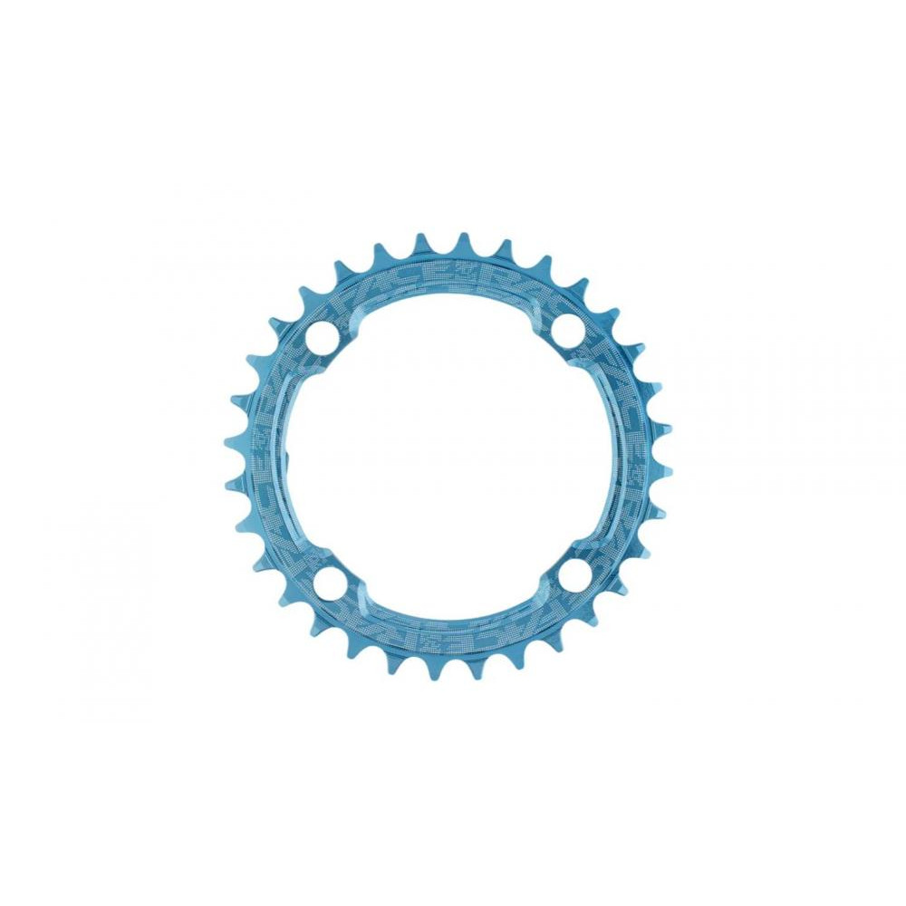 Race Face Зірка  CHAINRING,NARROW WIDE,104X32,BLU,10-12S (vys-RNW104X32BLU) - зображення 1