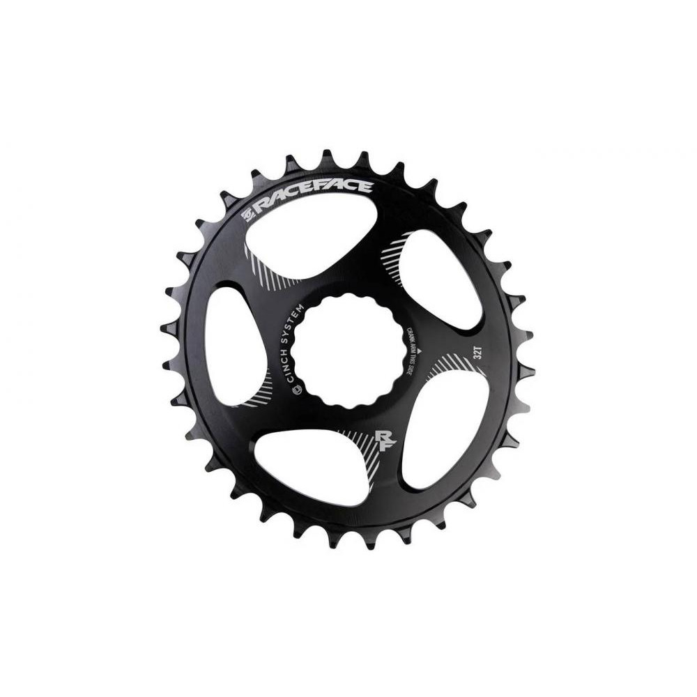 Race Face Зірка  CHAINRING, CINCH, DM, OVAL, 28T, BLK, 10-12S (vys-RNWDMOVAL28BLK) - зображення 1