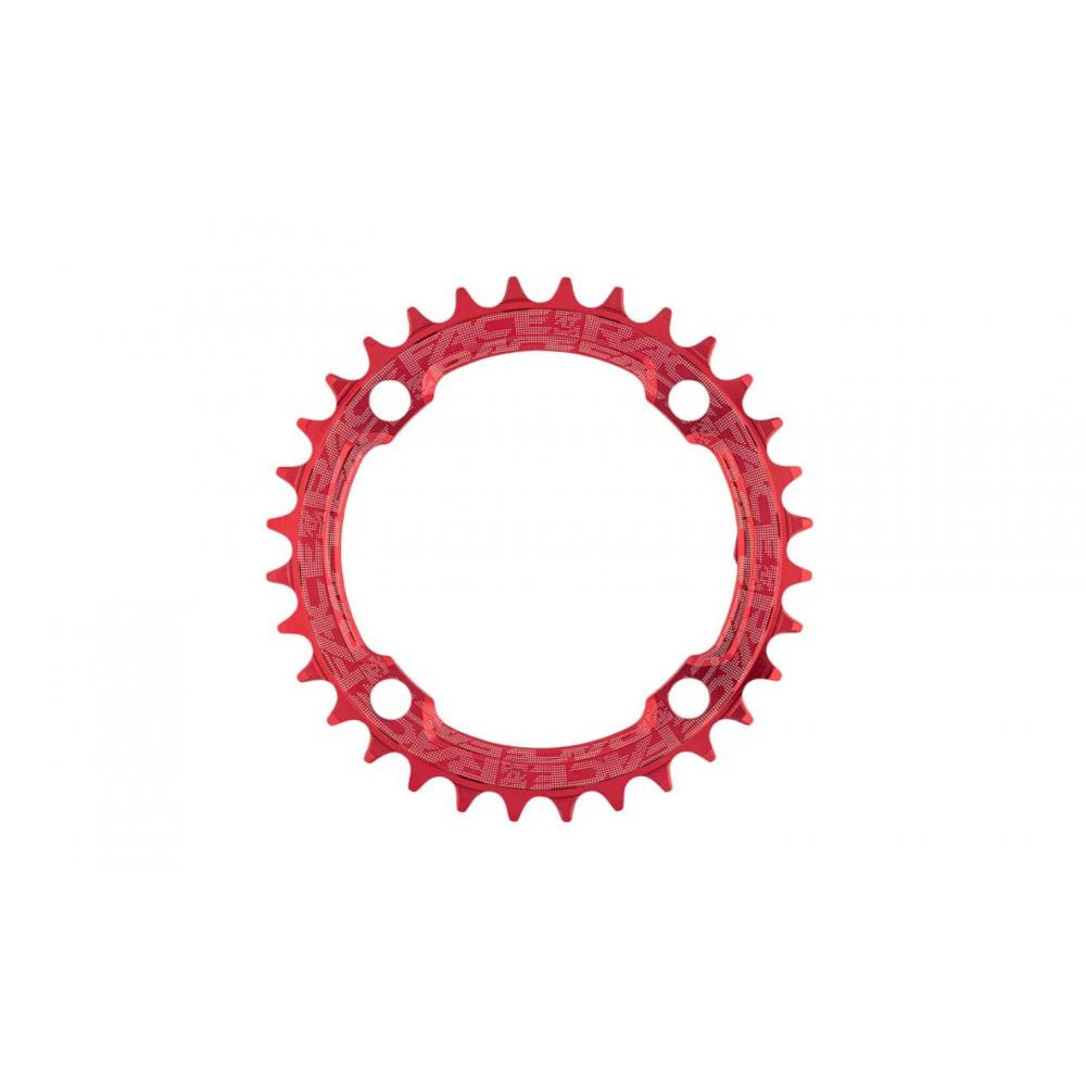 Race Face Зірка  CHAINRING,NARROW WIDE,104X30,RED,10-12S (vys-RNW104X30RED) - зображення 1