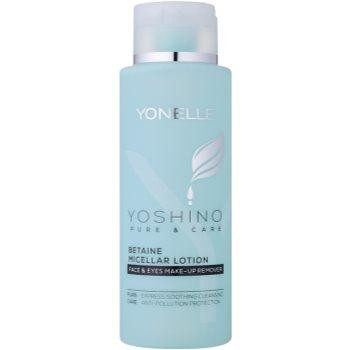 Yonelle Yoshino Pure&Care міцелярна вода з бетаїном для інтенсивного зволоження 400 мл - зображення 1