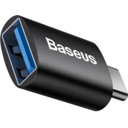   Baseus Ingenuity Series Mini OTG Adaptor Type-C to USB-A 3.1 Black (ZJJQ000001)