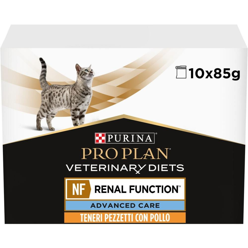 Pro Plan Veterinary Diets NF Renal Function с курицей 85 г 10 шт (7613287873644) - зображення 1