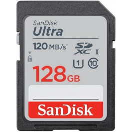   SanDisk 128 GB SDXC UHS-I U1 Ultra (SDSDUNB-128G-GN6IN)