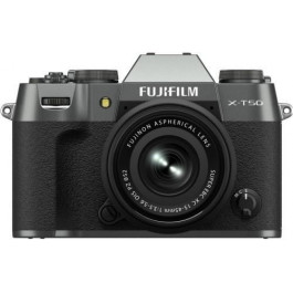   Fujifilm X-T50 kit 15-45mm f/3,5-5,6 Charcoal Silver (16828923)