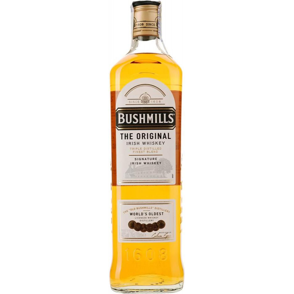 Bushmills Виски Original 6 лет выдержки 0,7 л (5055966800022) - зображення 1