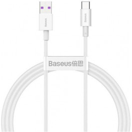   Baseus Superior Series Fast Charging Type-C 2m White (CATYS-A02)