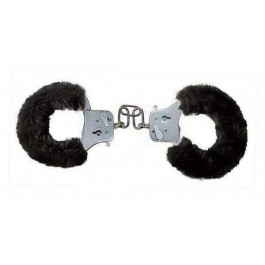   Toy Joy Наручники Furry Fun Cuffs, черный (TOY9505)