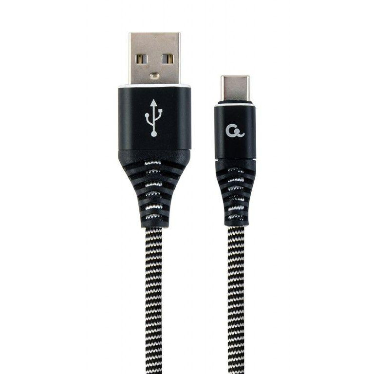 Cablexpert Premium USB2.0 CM/AM Black 1m (CC-USB2B-AMCM-1M-BW) - зображення 1