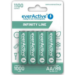   everActive Infinity Line AA 1100mAh 4шт/уп EVHRL6-1100