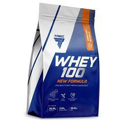   Trec Nutrition Whey 100 New Formula 700 g /23 servings/ Strawberry Cream