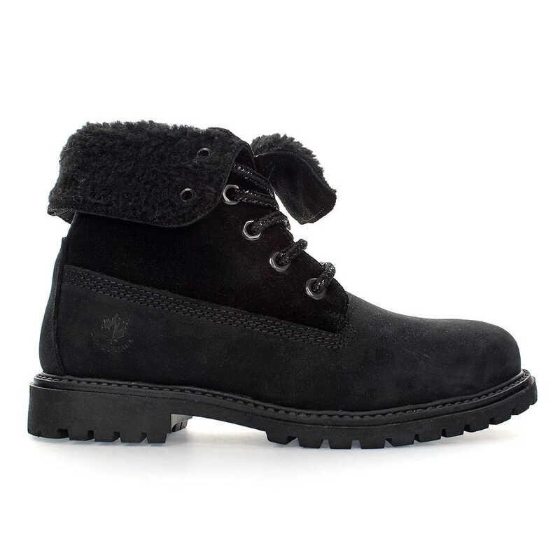 LUMBERJACK Черевики high cut ankle boot with fur lining (SW00101-022-CB001) 35 Чорний - зображення 1