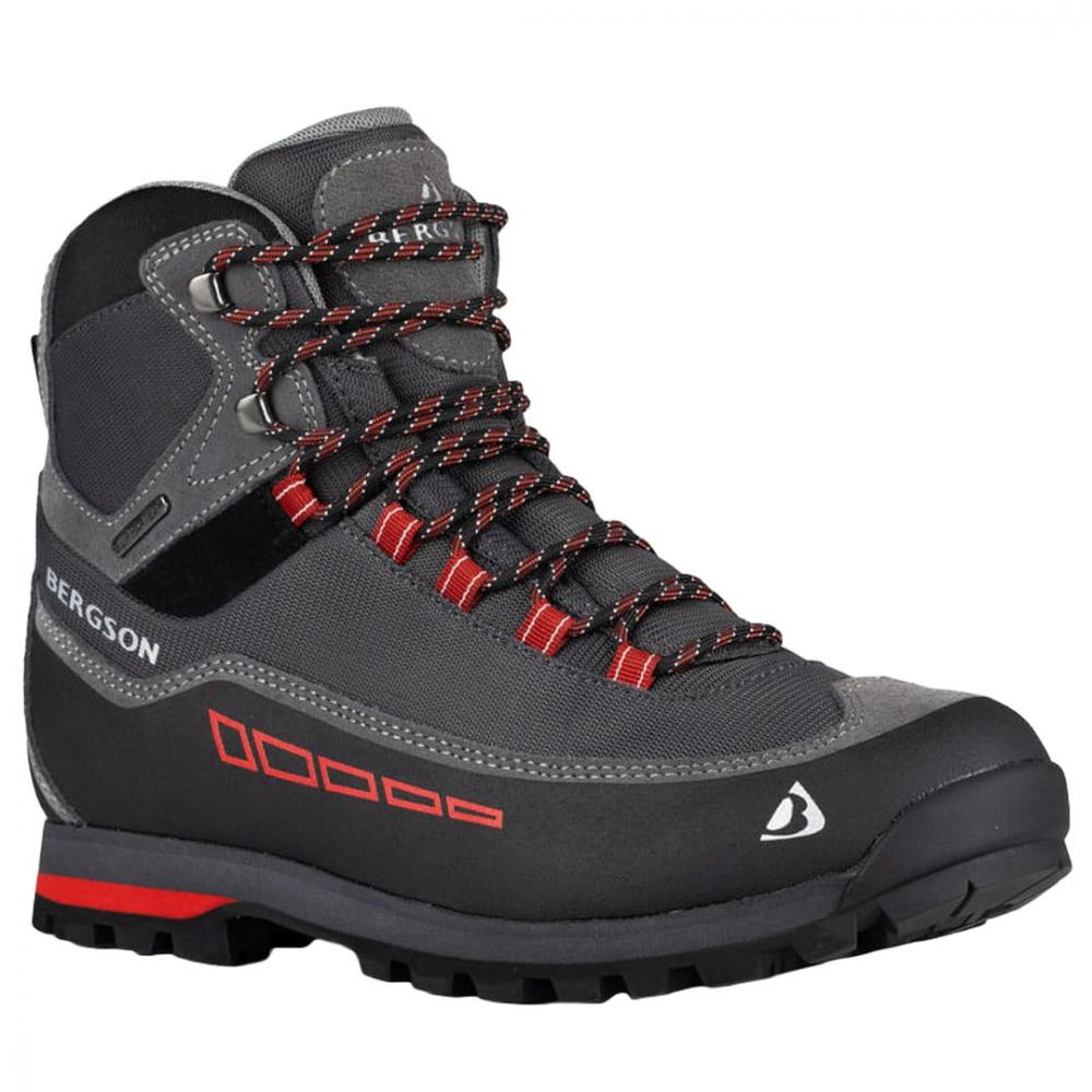 Bergson Черевики  Kinyetti MID STX - Dark Grey/Red 41 - зображення 1