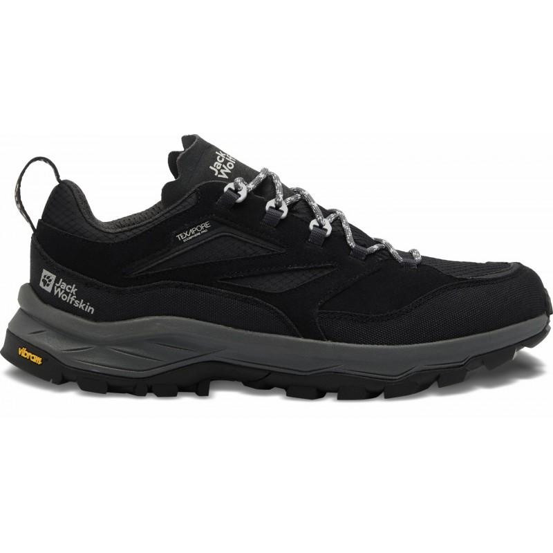 Jack Wolfskin Напівчеревики трекінгові cyrox texapore low m (4064281_6350) 8.5 Темно-сірий - зображення 1