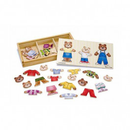   Melissa&Doug Вдягни сім'ю ведмедиків (MD13770)