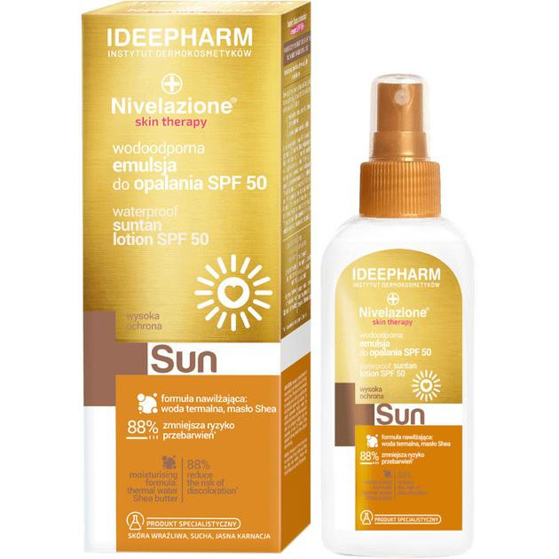 Farmona Лосьйон  Nivelazione Skin Therapy Sun SPF 50 Водостійкий для засмаги 150 мл (5902082210658) - зображення 1