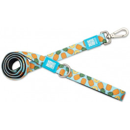   Max & Molly Short Leash Sweet Pineapple Короткий повідець, малюнок "Солодкий ананас" L (4894512052789)