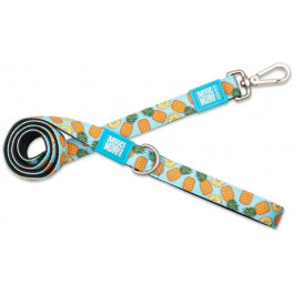   Max & Molly Short Leash Sweet Pineapple Короткий повідець, малюнок "Солодкий ананас" S (4894512052765)