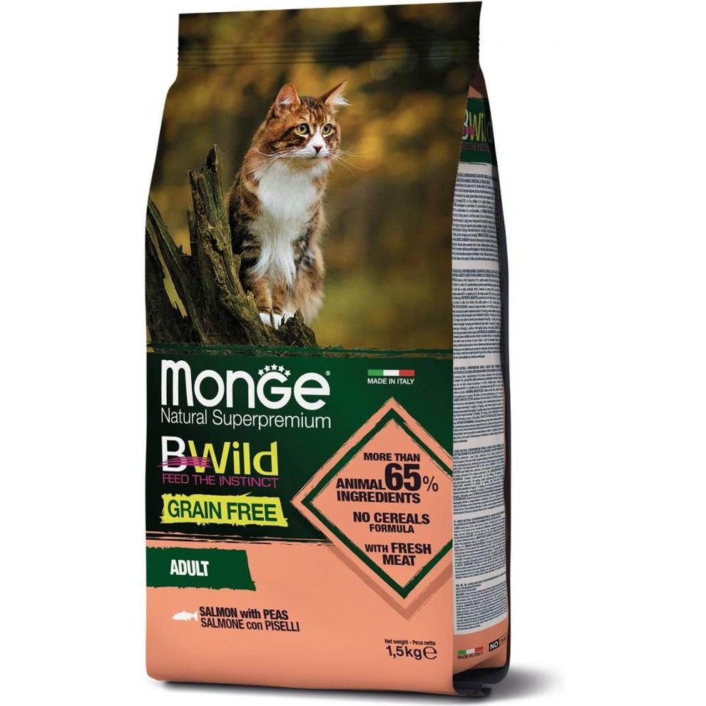 Monge BWild Grain Free Salmone 10 кг (70005203) - зображення 1