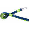 Max & Molly Short Leash Matrix Lime Green Короткий повідець, малюнок "Матрікс зелений лайм" M (4894512017375) - зображення 1