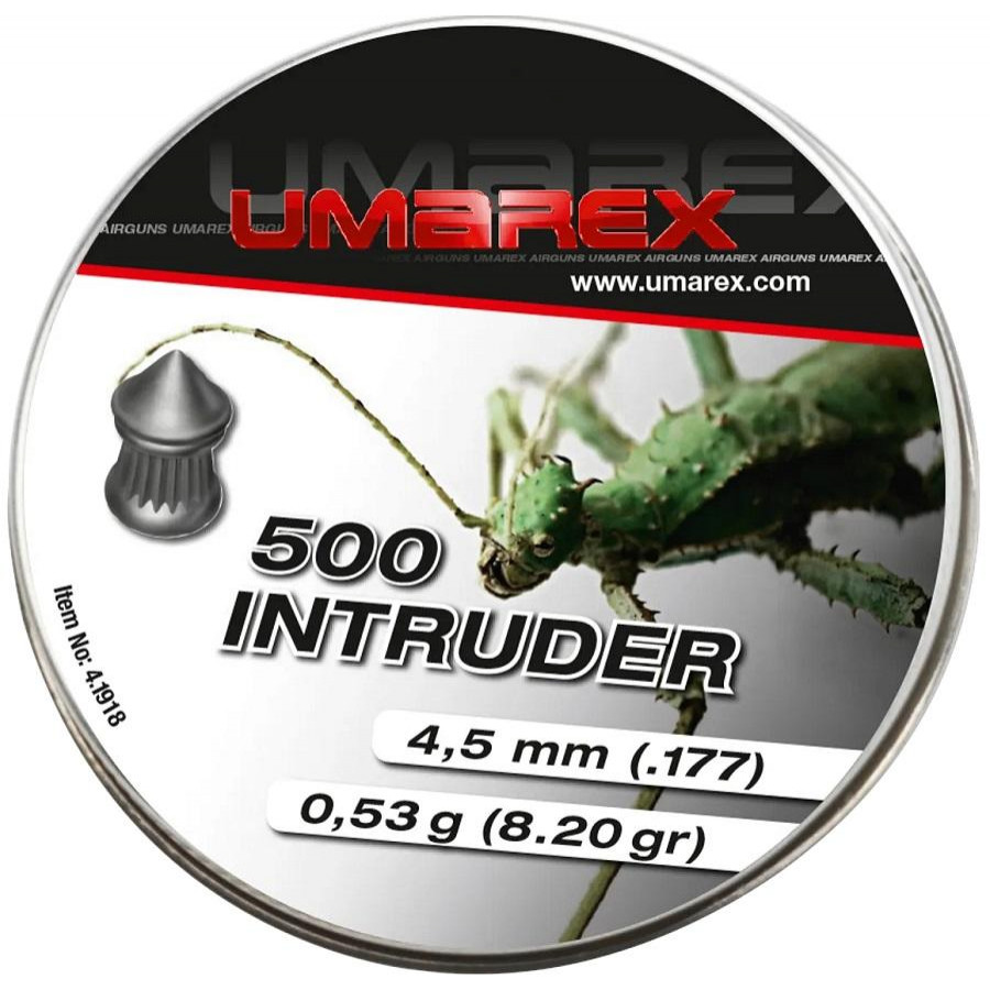 Umarex Intruder Pellets 0,52гр. кал.4.5(.177) 500шт. (4.1918) - зображення 1