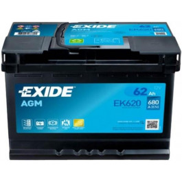   Exide 6СТ-62 АзЕ START-STOP EK620