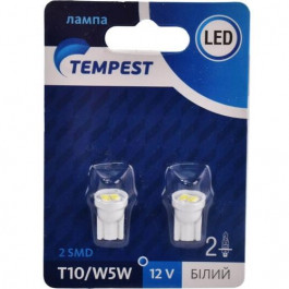   Tempest T10 2SMD W5W 12V WHITE TP-210T10-12V