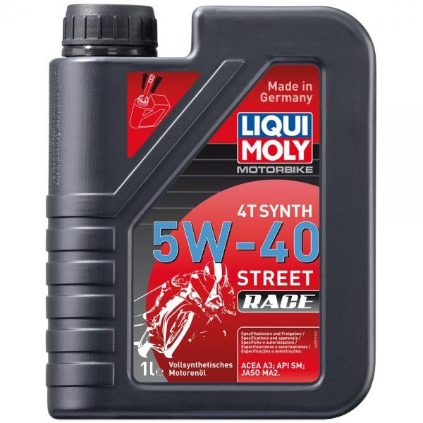 Liqui Moly RACING SYNTH 4T 5W-40 1л - зображення 1