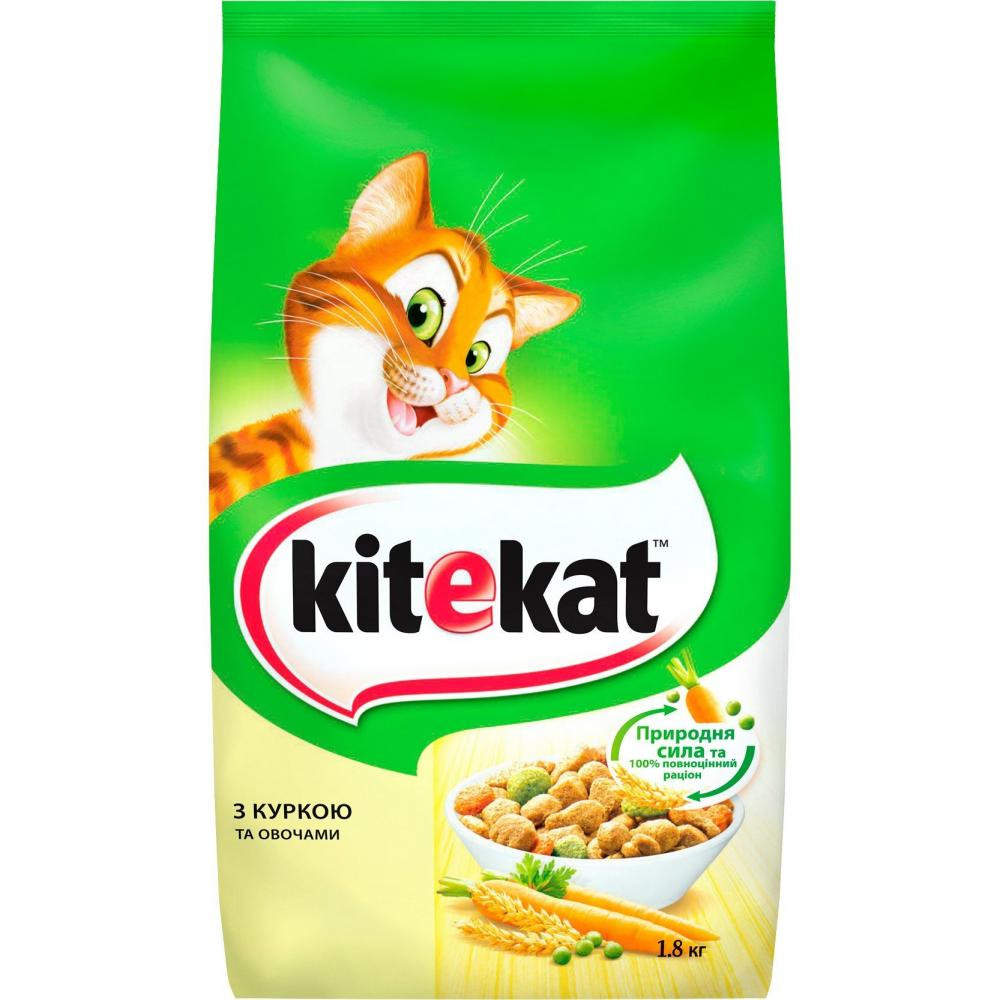 Kitekat Курочка с овощами 1,8 кг (5900951137884) - зображення 1