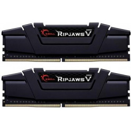   G.Skill 64 GB (2x32GB) DDR4 3200 MHz Ripjaws V Classic Black (F4-3200C16D-64GVK)