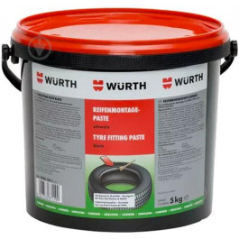   Wurth Шиномонтажная паста Wurth черная 5 кг (08901241)