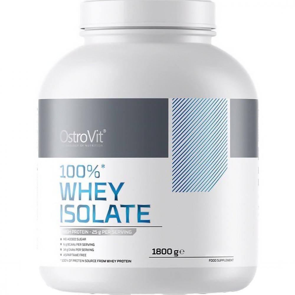 OstroVit 100% Whey Isolate 1800 g /60 servings/ Biscuit - зображення 1