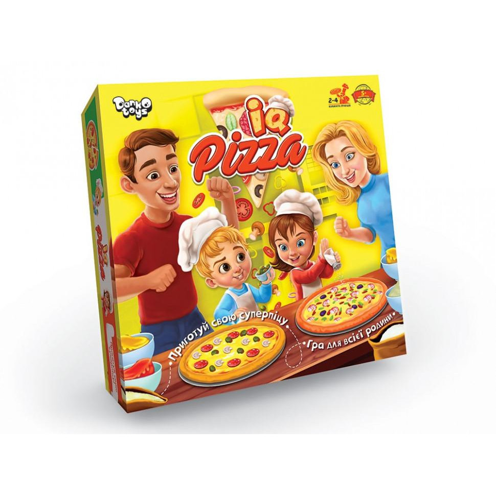 Danko Toys Настольная игра "IQ Pizza" укр. G-IP-01U - зображення 1