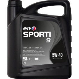   Elf SPORTI 9 5W-40 5л