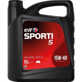   Elf SPORTI 5 15W-40 5л