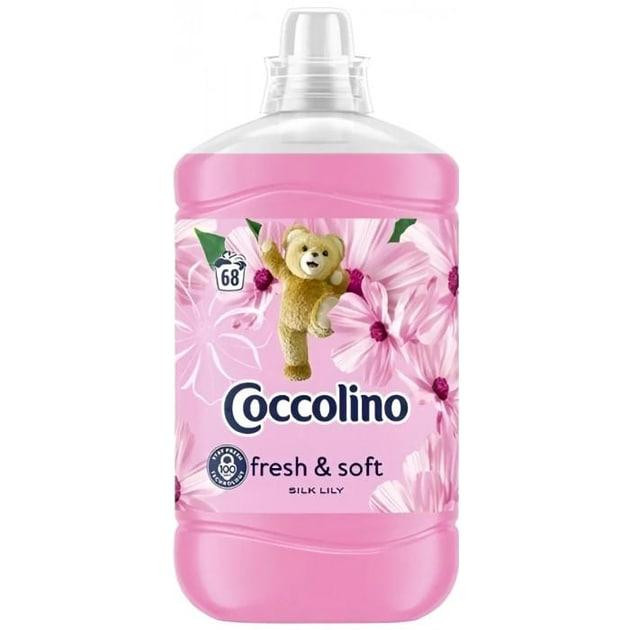 Coccolino Кондиціонер-ополіскувач Fresh&Soft Silk Lily 1.7 л (8720181410642) - зображення 1