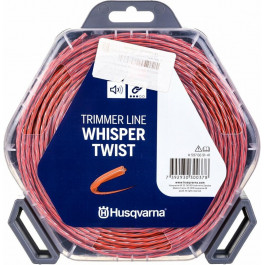   Husqvarna Леска для триммеров  Whisper Twist 3,0/48m Donut Orange/Black (5976691-41)