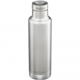   Klean Kanteen Insulated Classic Pour Through Cap 750 мл Brushed Stainless (1009479)