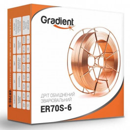   Gradient Проволока омедненная GRADIENT ER70S-6 O1,0 мм (15 кг)