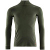 Aclima Термокофта чоловіча  WarmWool 200 Mock Neck Men 107436 S Olive Night (7034041098156) - зображення 1