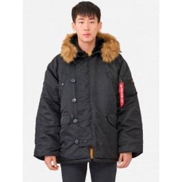   Alpha Industries Парка  MJN31000C1 N-3B Parka 2XL Black (640631440280)