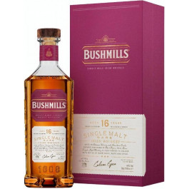   Bushmills Віскі  Single Malt 16 років витримки, в тубусі, 40%, 0,7 л (887820) (5055966825025)