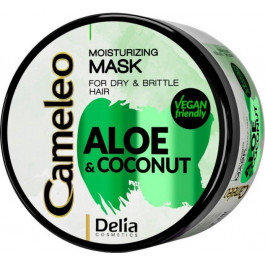   Delia Cosmetics Маска для волос  Cameleo Aloe & Coconut Увлажняющая 200 мл (5901350483329)