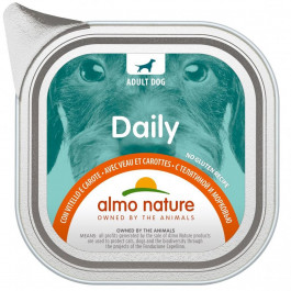   Almo Nature Daily Adult Dog Veal Carrots 100 г (8001154124798)