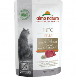   Almo Nature HFC Cat Jelly Tuna With Whitebait 55 г (8001154124767)